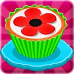 cupcake mania - cooking game android application logo